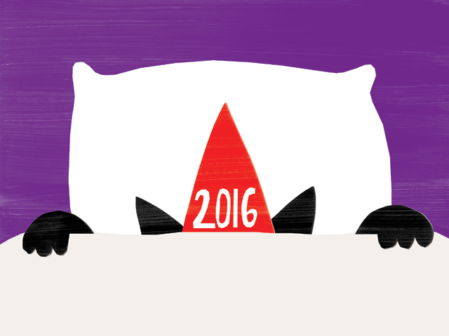 HAPPY NEW YEAR 2016. START WITH A CLEAN SHEET.